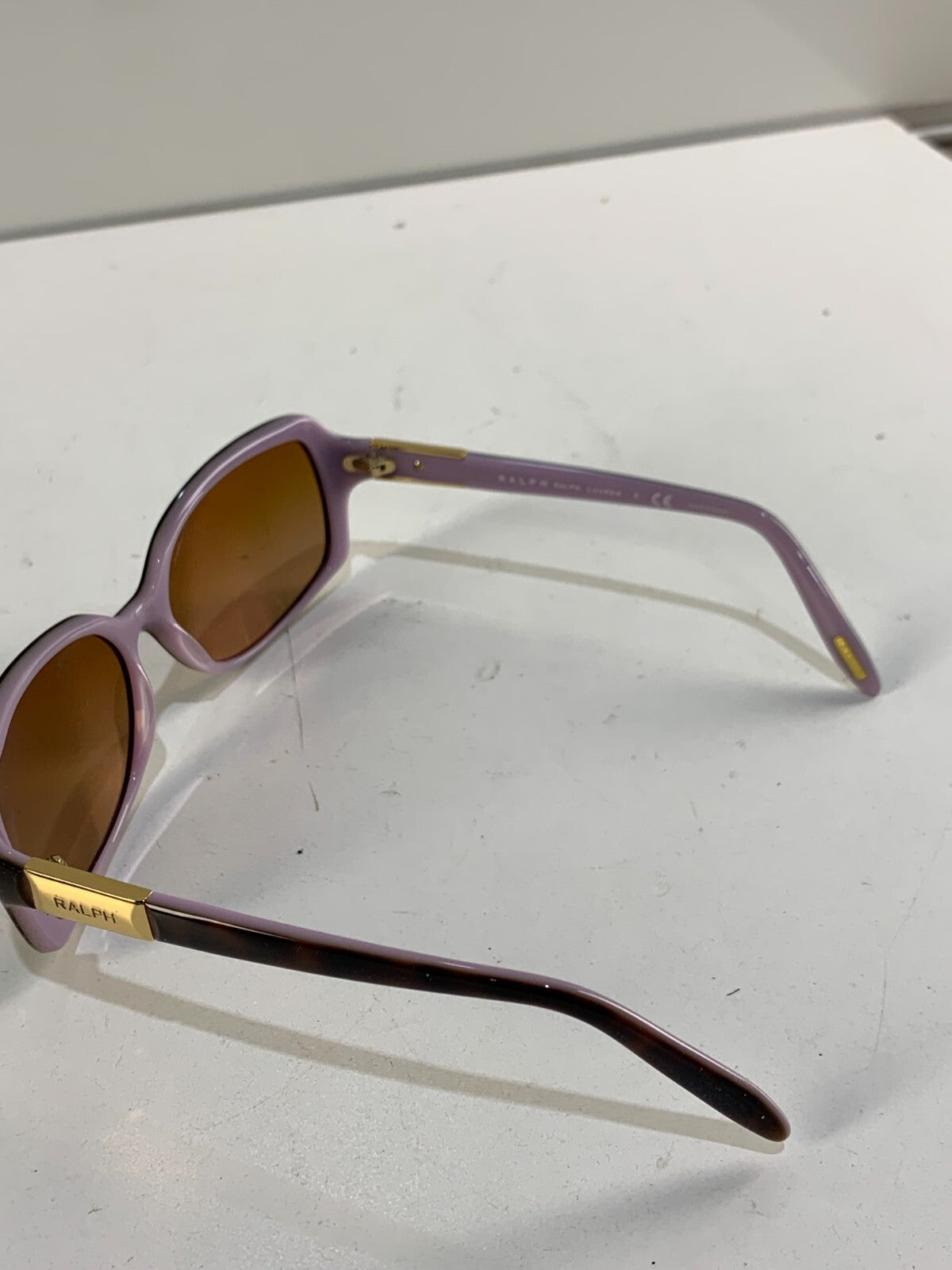 Ralph Lauren Tortoise Lilac Lucite Oval Glasses RA5130 1596/13 58-16-135mm