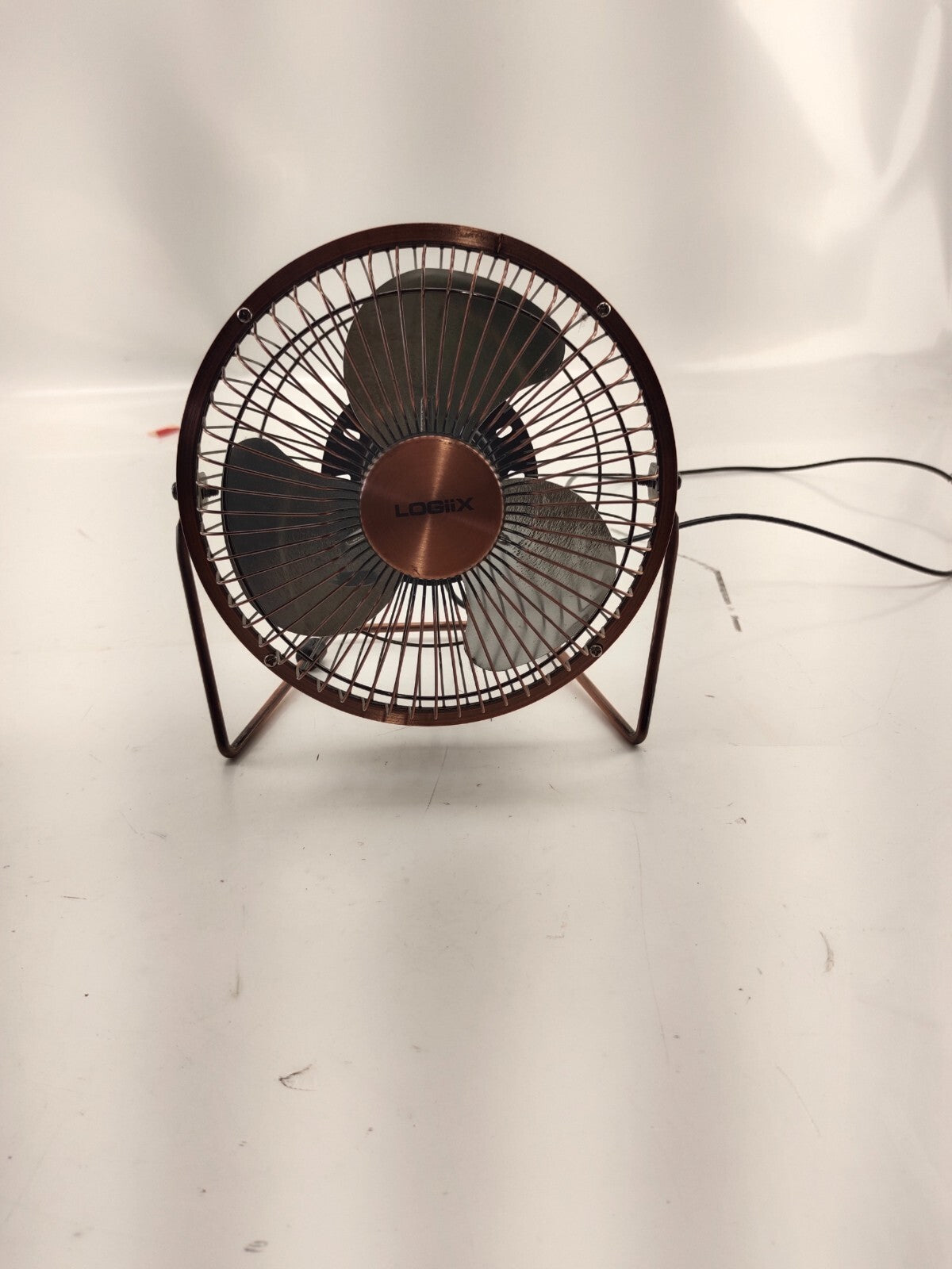 Logiix USB Retro Fan - 4 Inches Mini Desk Fan