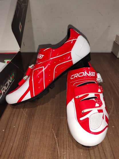 Crono CX-3-17 MTB NYLON Ross Red Shoes - Size - 45.5 (EUR)