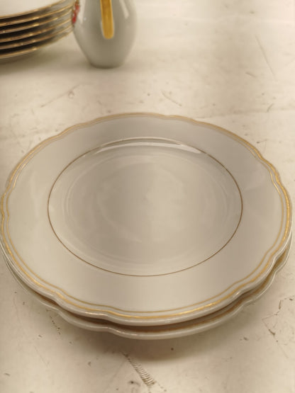 Bavaria Germany Plates & Creamer.