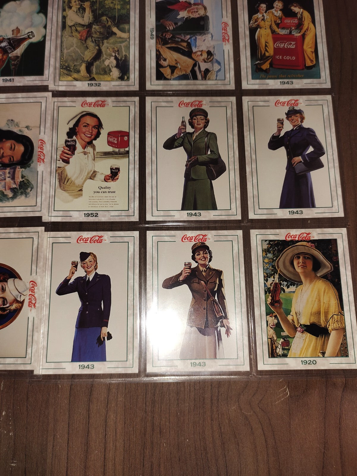 Vintage Collectible Coca-Cola Cards - Series 2 - Cards #101-200 Cards