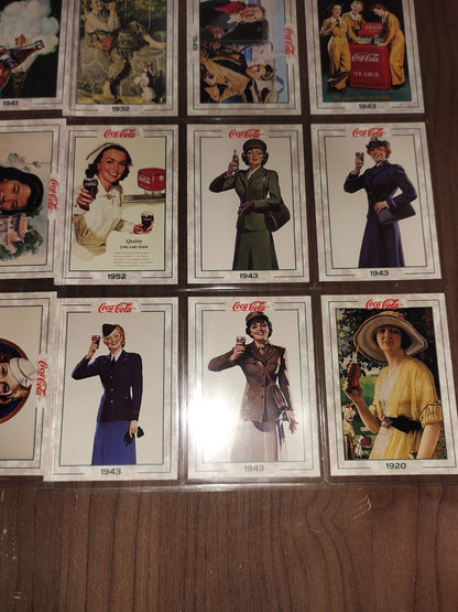 Vintage Collectible Coca-Cola Cards - Series 2 - Cards #101-200 Cards