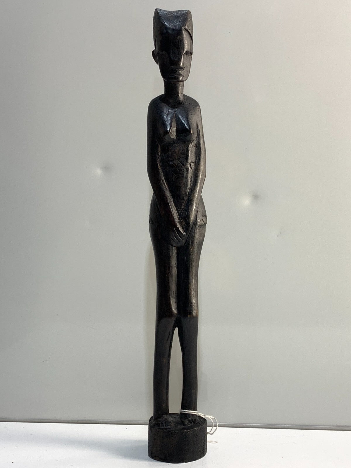 Vintage Besmo Kenyan Carved Woman