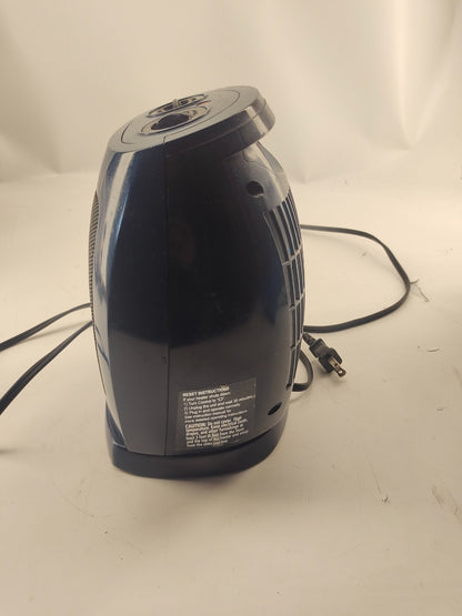 Portable Plastic Electric Space Heater Fan Adjustable Thermostat