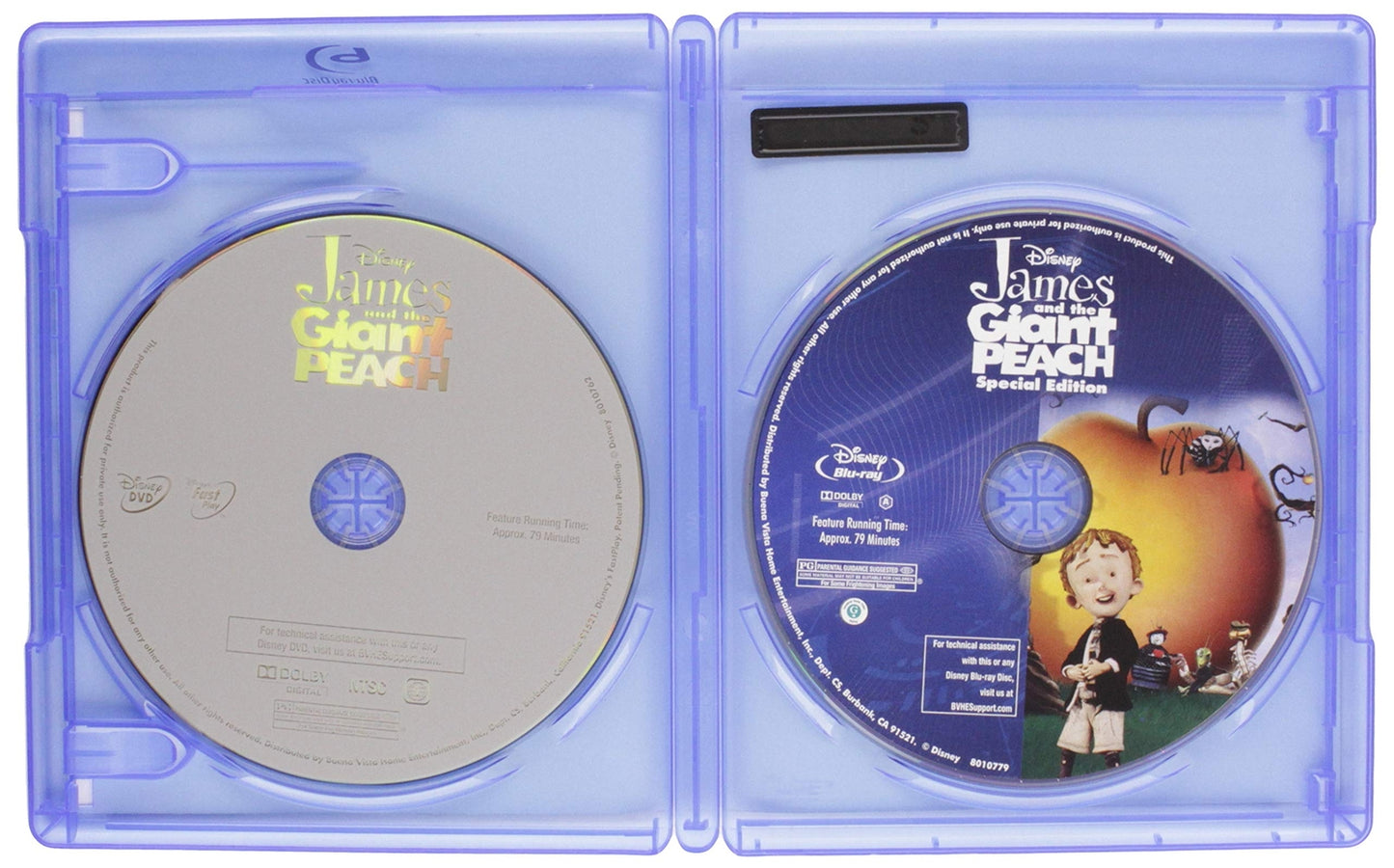 James and the Giant Peach (Two-Disc Special Edition Blu-ray/DVD Combo) [Blu-ray]