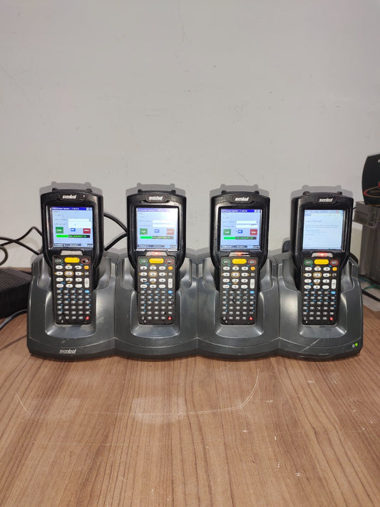 Symbol CHS3000-4000C Charging Dock & MC32N0 Barcode Scanner (4 Scanner Guns) - 1