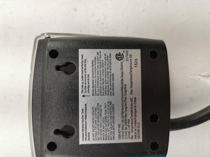 Defiant 24 Hour Outdoor Extreme Weather Timer Plug In Mechanical 15 Amp