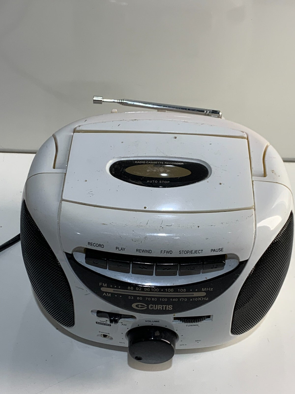 Curtis am fm radio cassette Player & recorder, RC-231HF