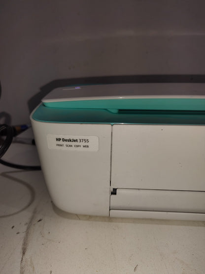 HP DeskJet 3755 Green Wireless All-in-One Color Inkjet Printer