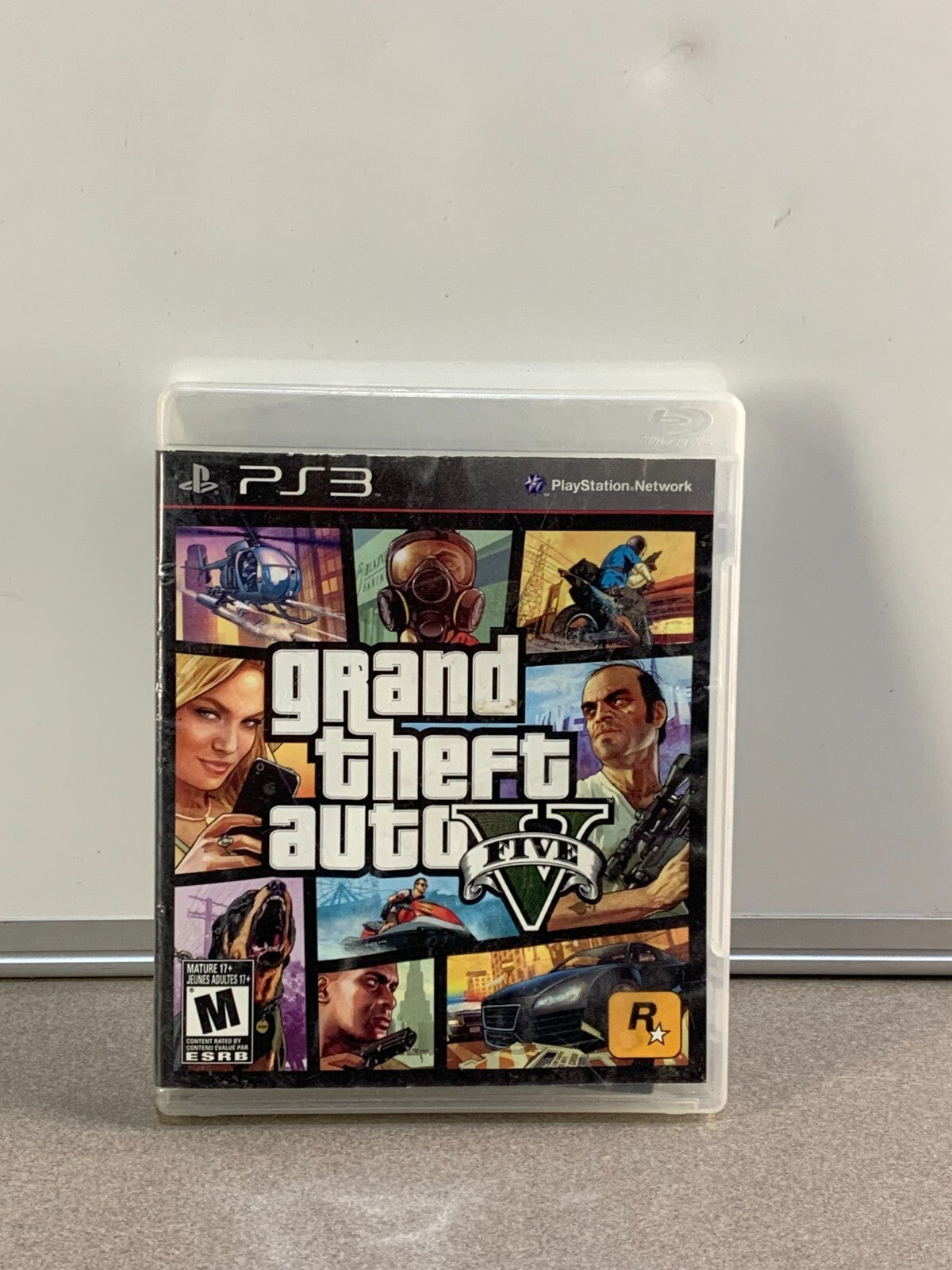 Grand Theft Auto V PS3 PlayStation 3 (Game Rockstar Games 2008, GTA5)