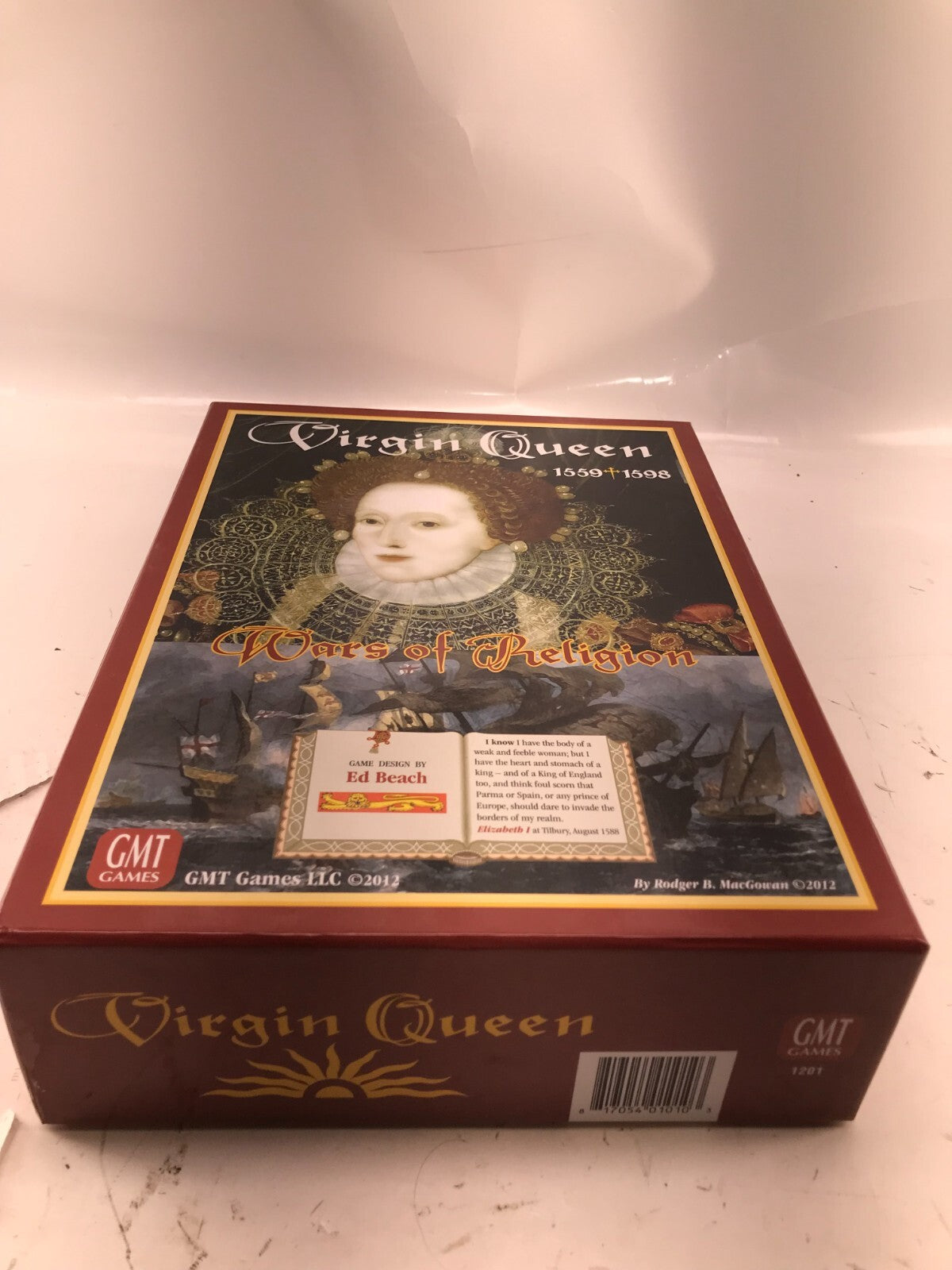 GMT Card-Driven Game Virgin Queen - Wars of Religion, 1559-1598