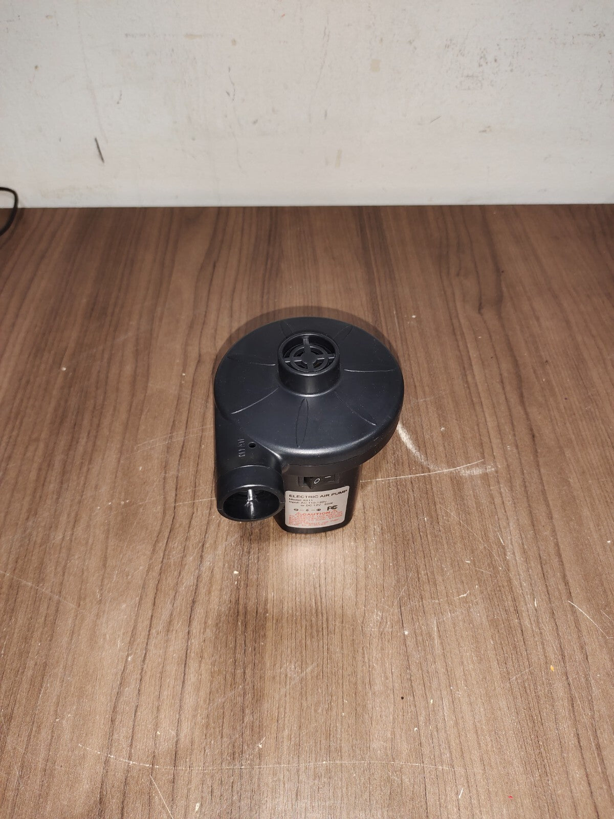 Portable Electric Air Pump - 8211 Inflator / Deflator AC 110V DC 12V/50W