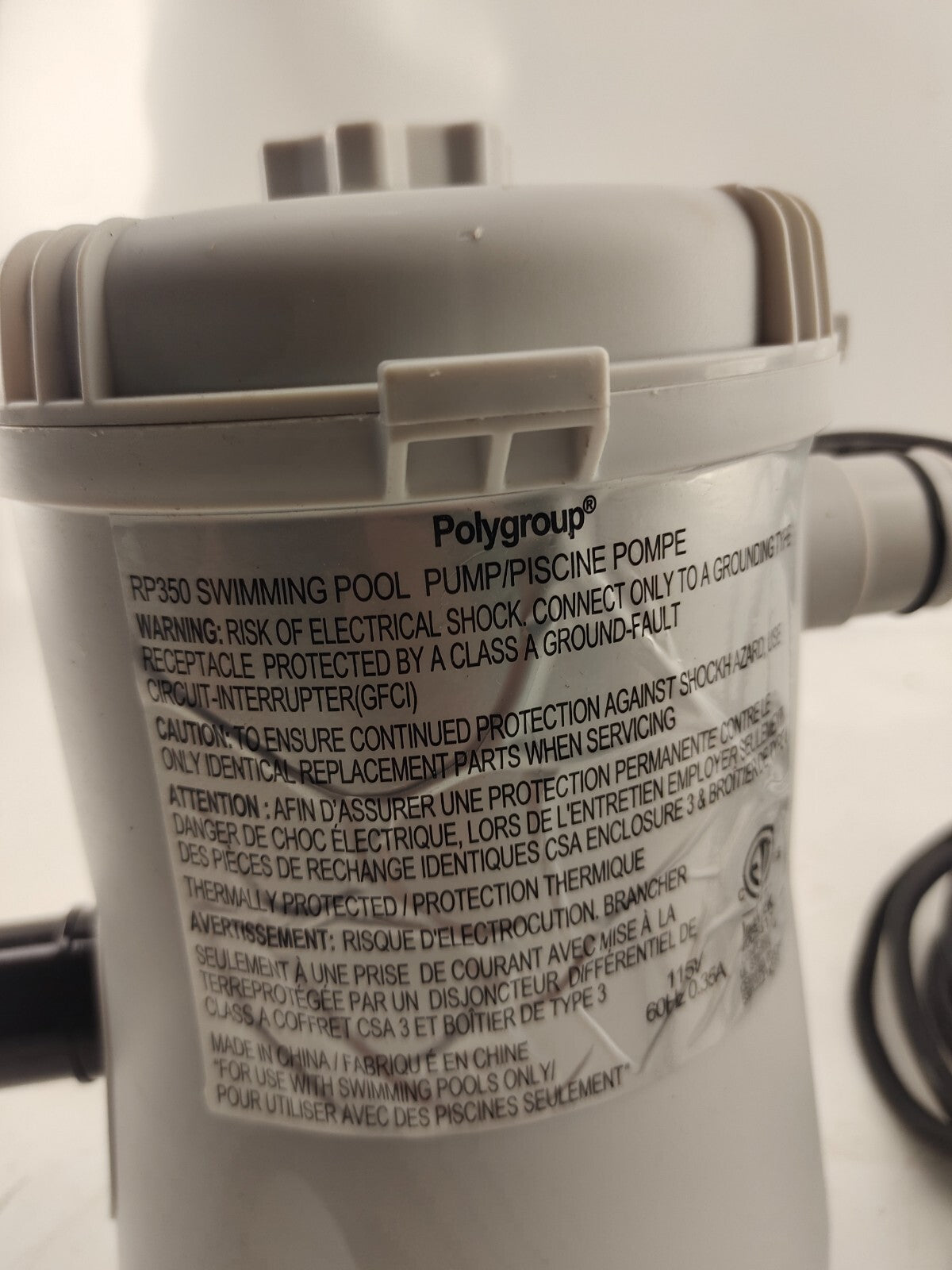 Polygroup RP350 Swimming Pool Pump