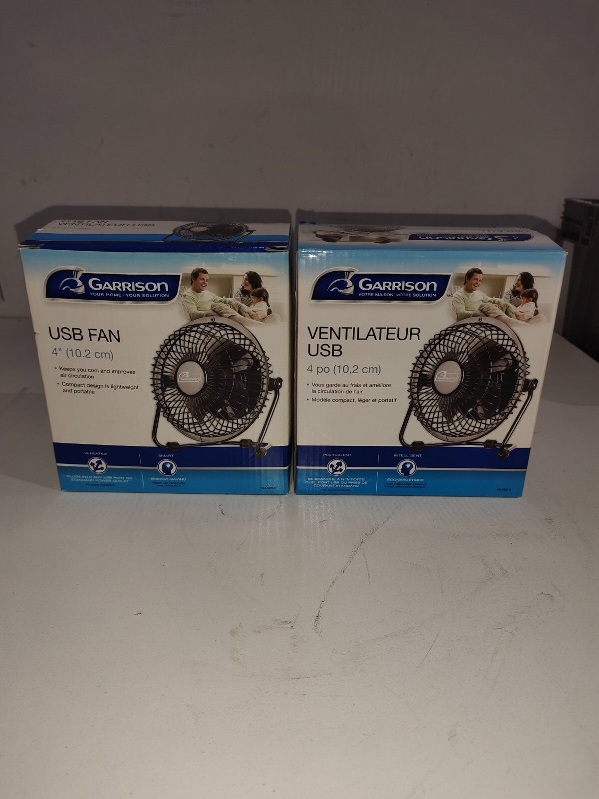 Garrison USB Portable Fan - Set of 2