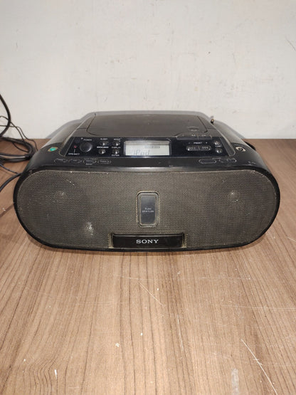 Sony ZS-S2iP CD-Player Radio iPod Dock Boombox CD-R RW Playback