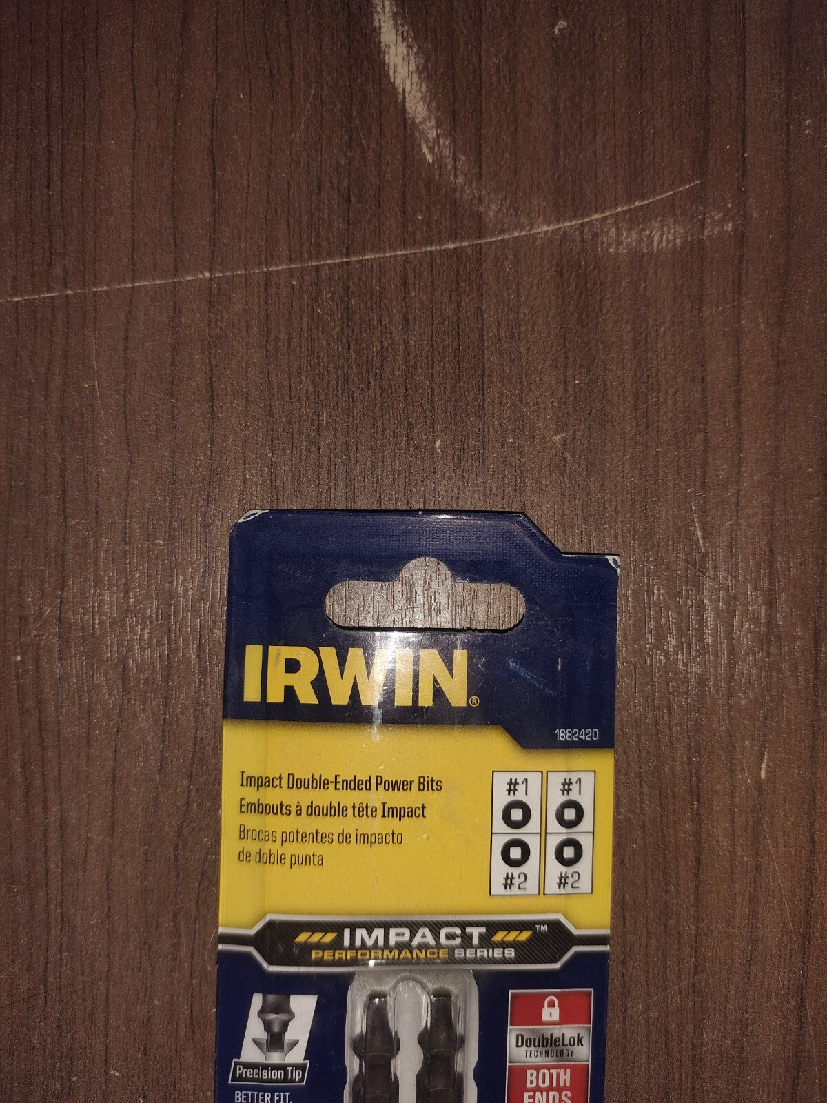 IRWIN 1882420 DoubleEnded Screwdriver Power Bit 1 Square 2 Square - Set of 5 - 1