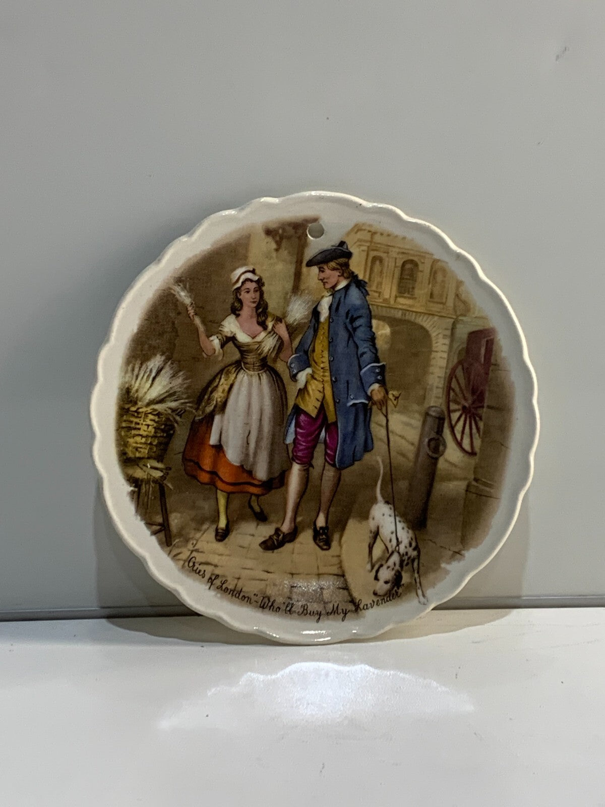 England Cries of London Decorative mini plate