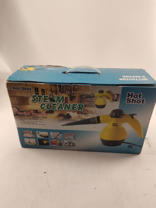 Clearmax 'Hot Shot' Lightweight Pressurized Steam Cleaner and Sanitizer - Yellow