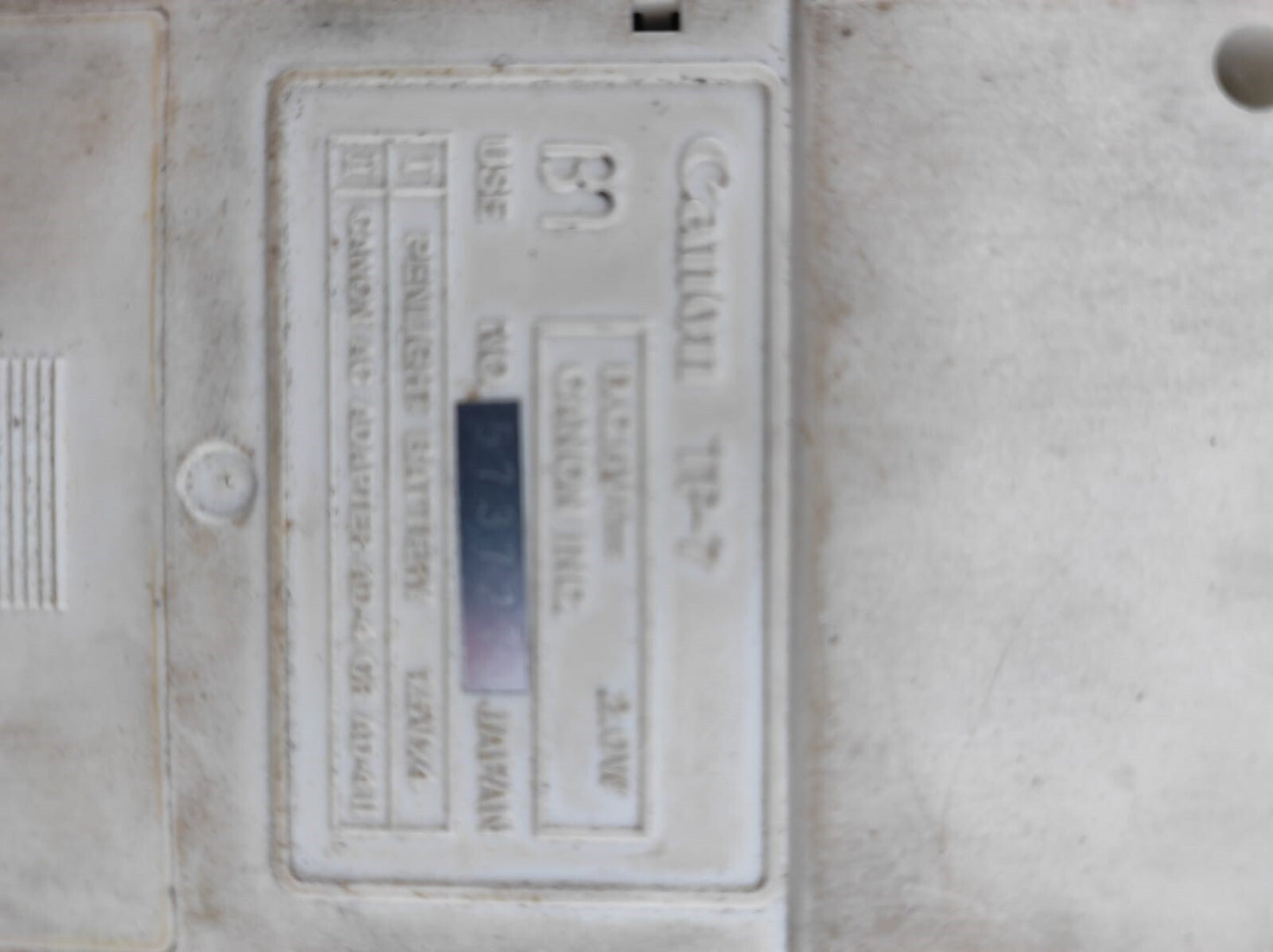 Vintage Canon TP-7 Electronic Pocket Printer Calculator