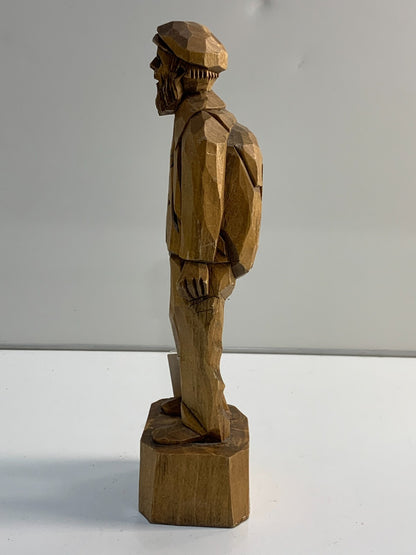 Berthier Beauregard Wood Folk Art Carving