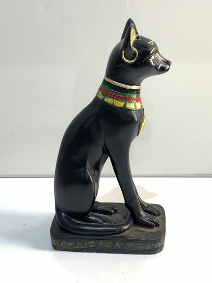Vintage Bastet Cat, Egyptian Cat Figurine