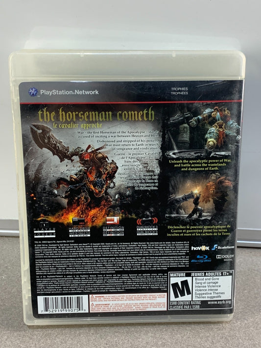 Darksiders (Sony PlayStation 3 -PS3) With Manual - Tested & Working!