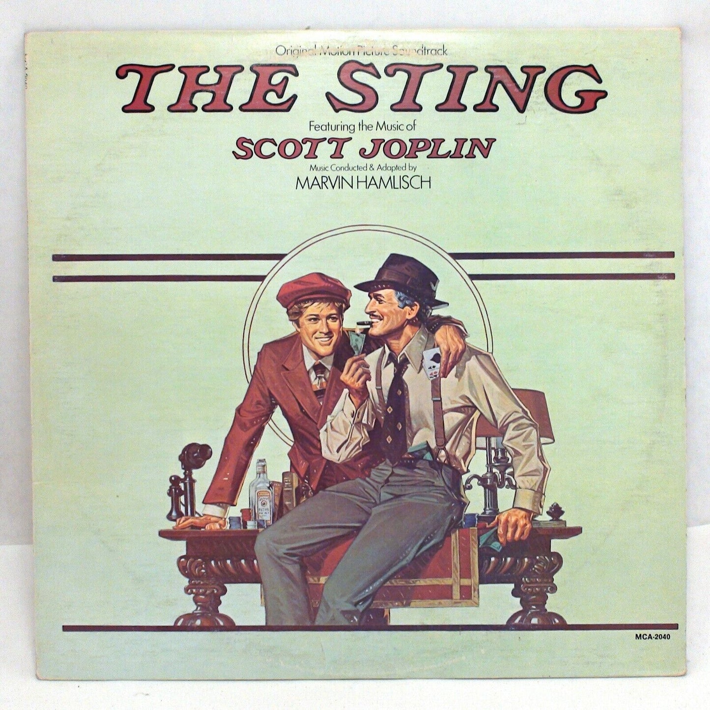 Timeless Elegance: The Sting Soundtrack Motion Picture on Vinyl Album Record LP