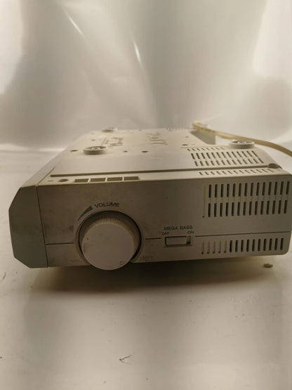 Sony ICF-CD513 Under Cabinet Counter CD Clock Radio AM/FM Mega Bass WORKS GREAT!