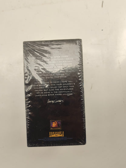 STAR WARS Original Trilogy VHS 3-Tape Boxed Set THX Gold Special Edition 1997