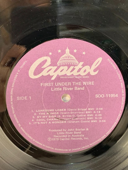 Little River Band - First Under The Wire - Vinyl Record LP - Capitol Records