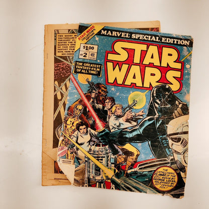 Star Wars Marvel Special Edition Comic Books Vintage 1977