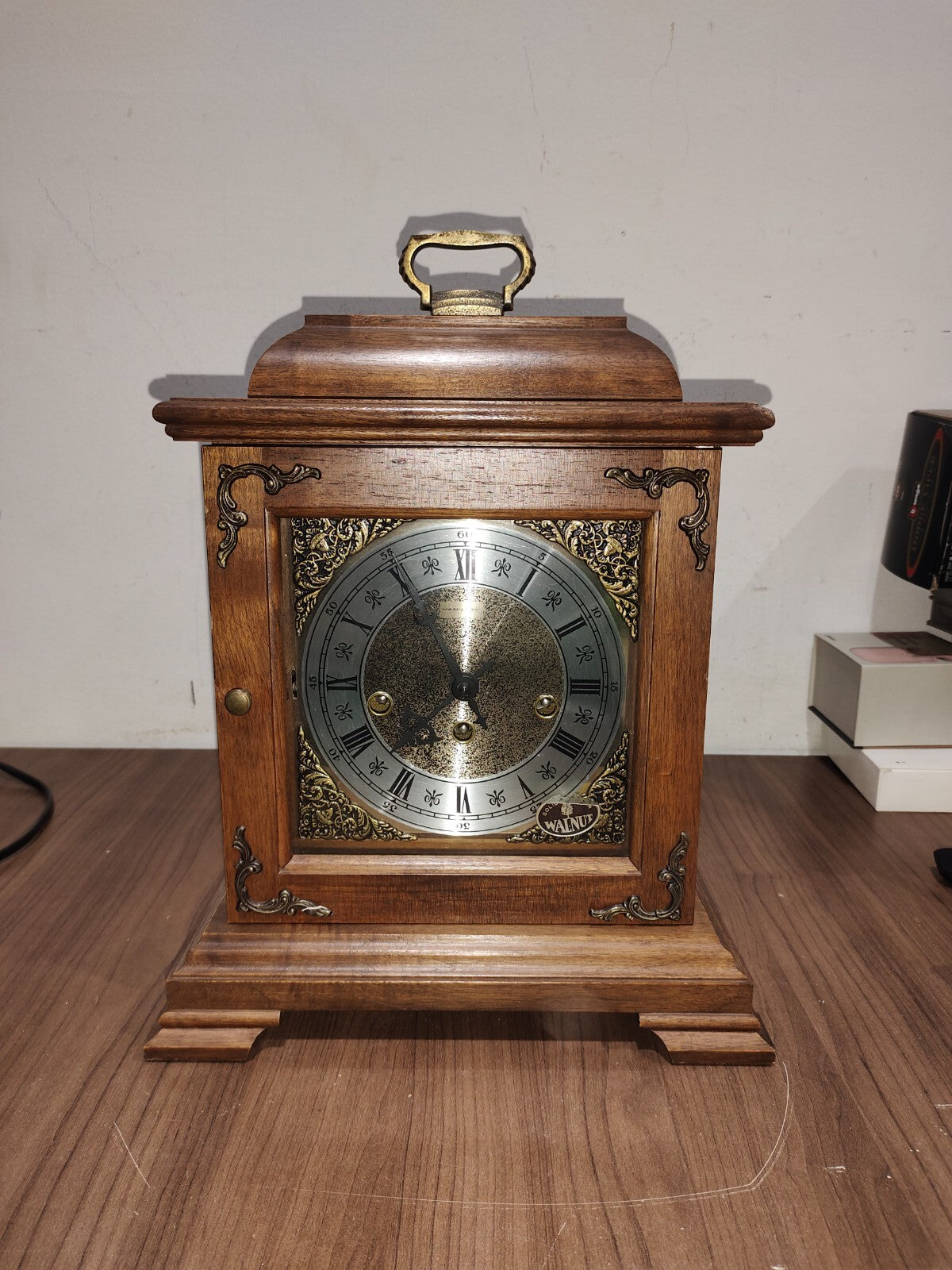 HAMILTON #340-020 MANTLE CLOCK - WEST GERMANY