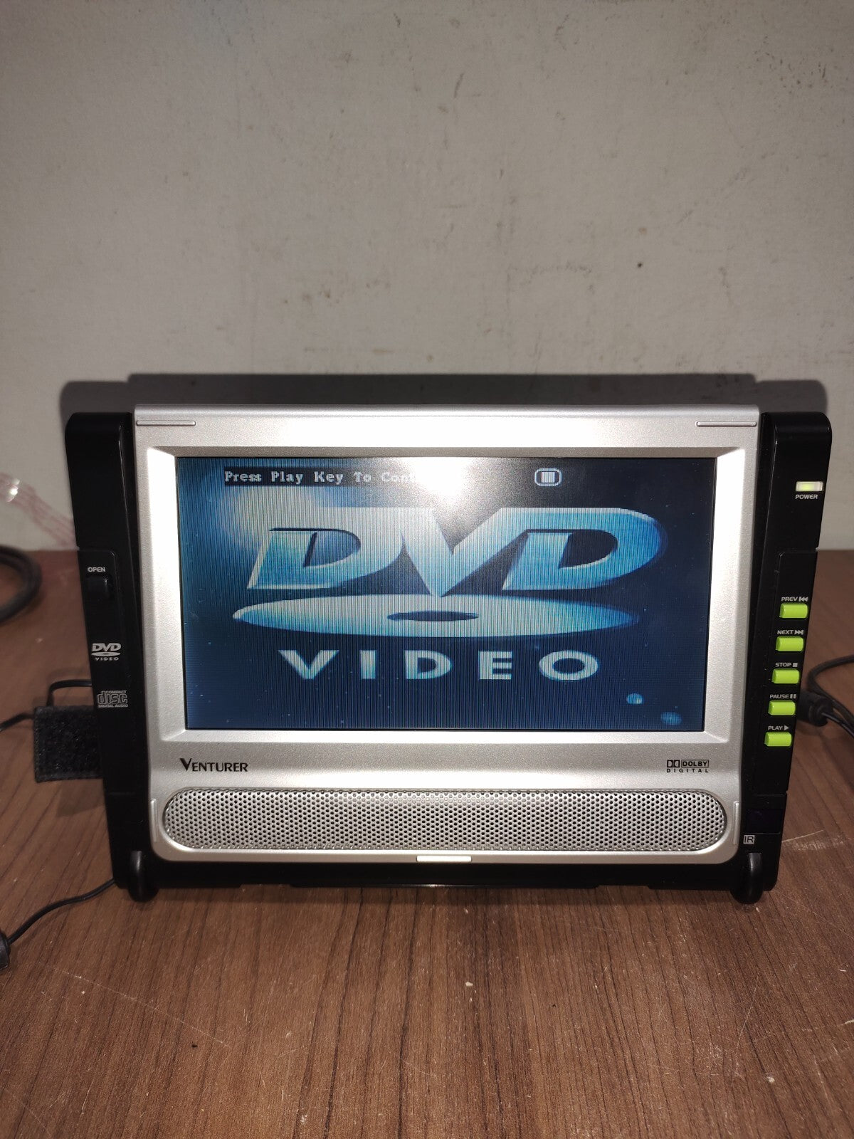 Venturer Dual Screen Portable DVD Player - PVS6281