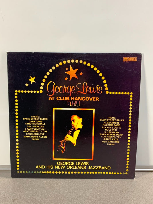 George Lewis and His New Orleans Jazzband George Lewis At Club Hangover Vol. 1