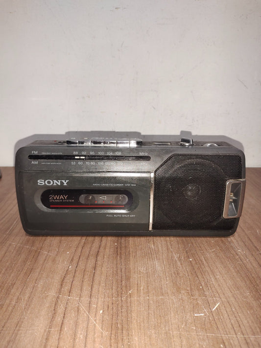 Vintage Sony Radio Cassette Recorder CFM-140II