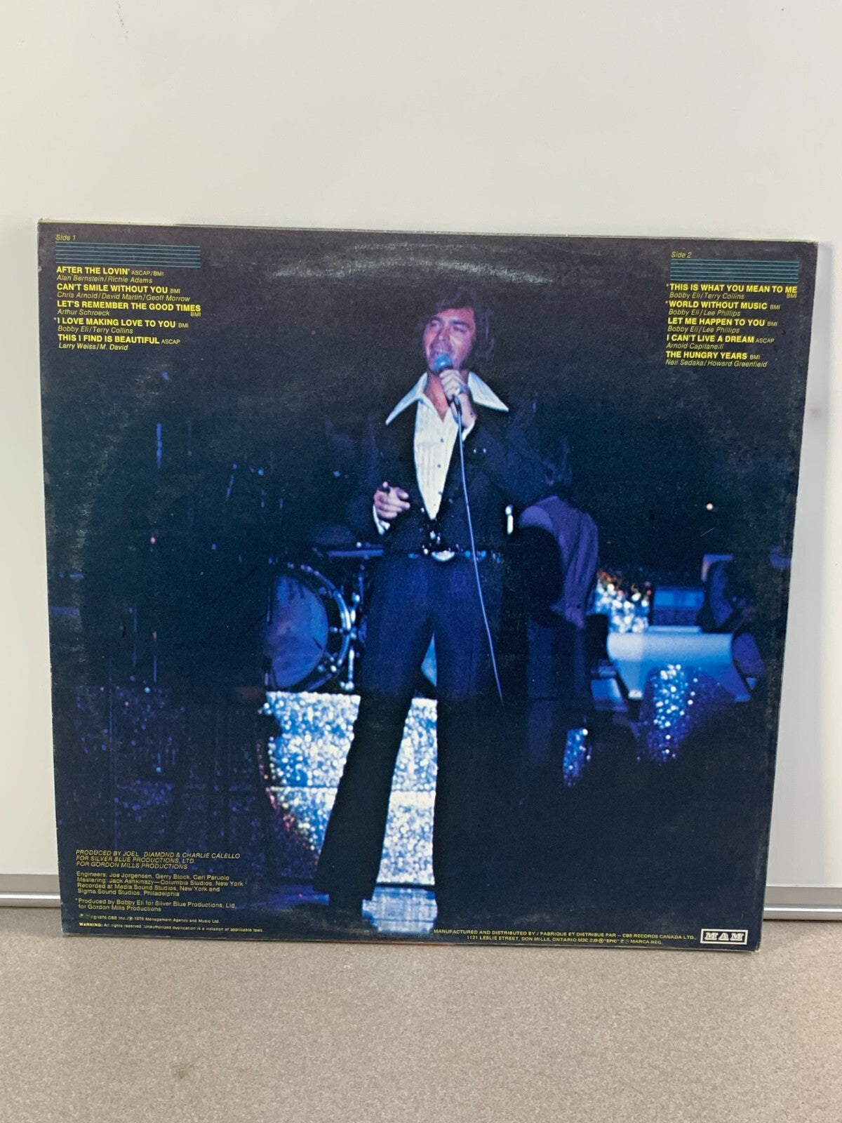 ENGELBERT HUMPERDINCK - After The Lovin' - LP. 1976 EPIC PE 34381