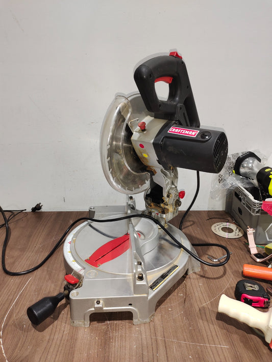 Crafts Man 137.285350 10" Compound Miter Saw - Double Insulated