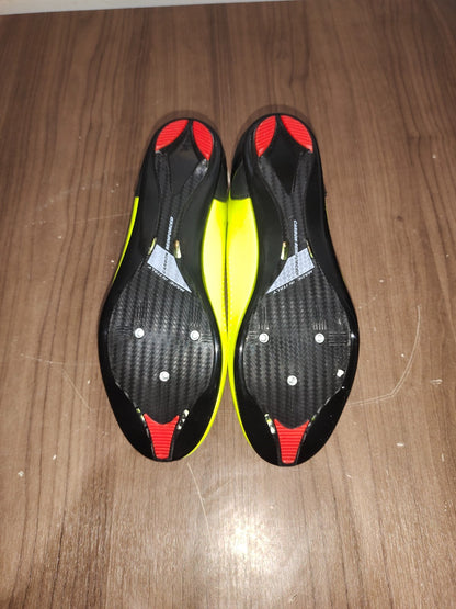 Crono Nylon Cycling Shoes - Neon Green - Size - 39 (EUR)