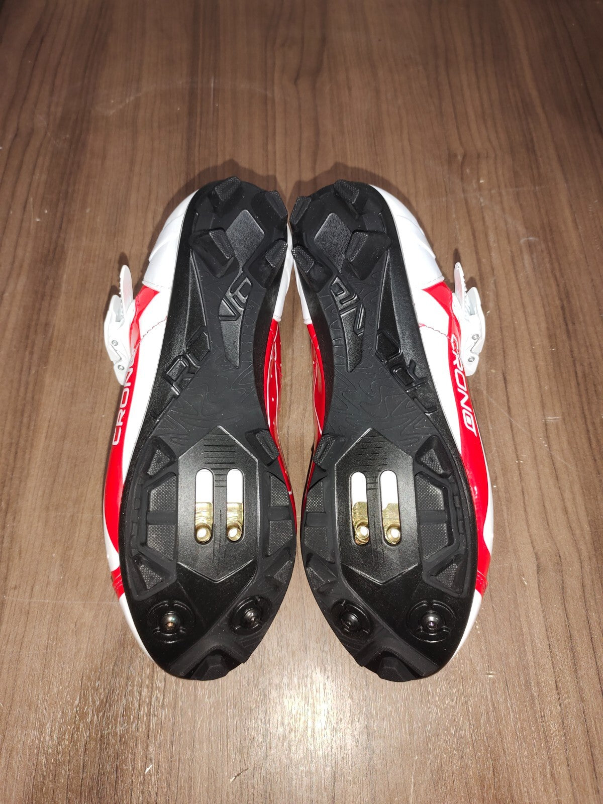 Crono CX-3 17 Mountain Bike Gravel BMX Shoes - Ross Red - Size - 39 (EUR)