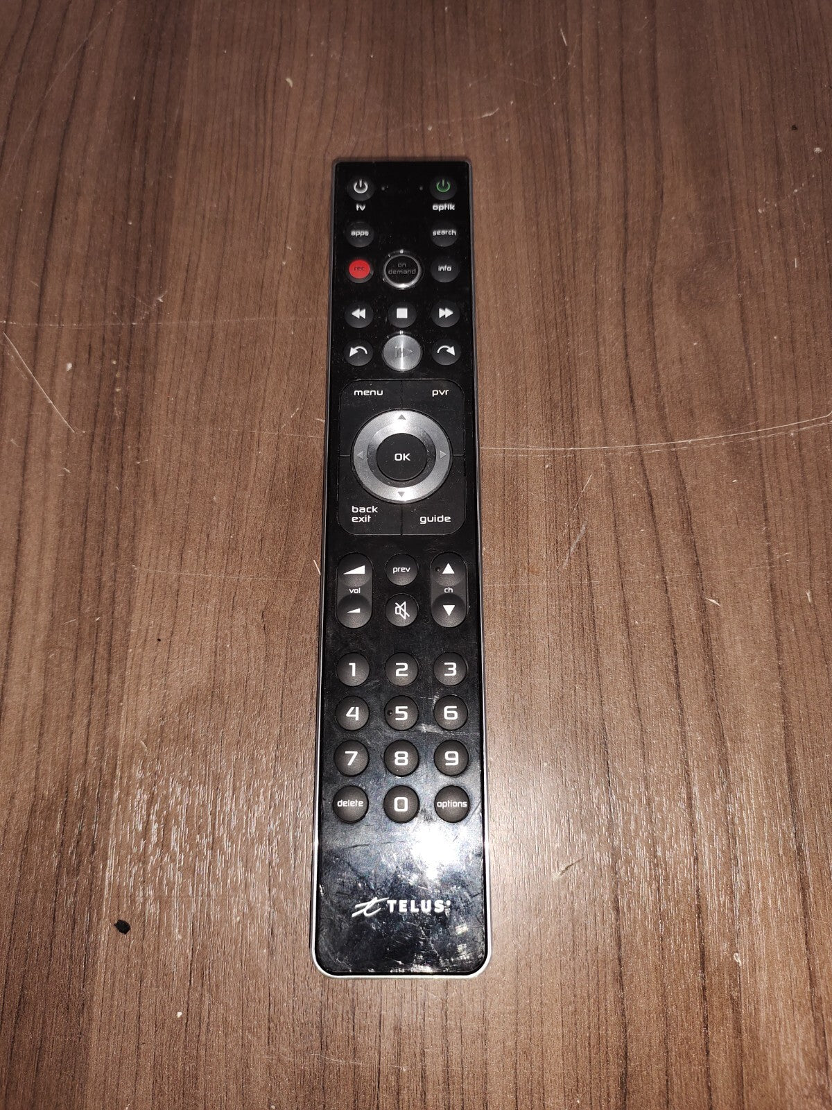 Telus Optik Slimline Remote Control 2774-550 2181812 - Lot of 4