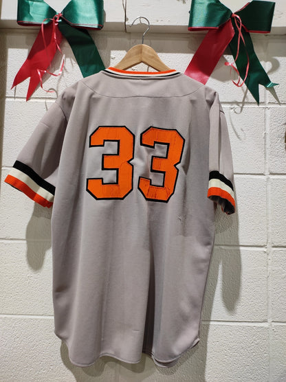 Eddie Murray Baltimore Orioles Cooperstown Grey Jersey- Size L