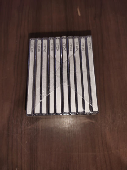 Brand New TDK DVD- RW Rewritable 10 Pack 4X 4.7 GB 120 Minutes Recordable Blank