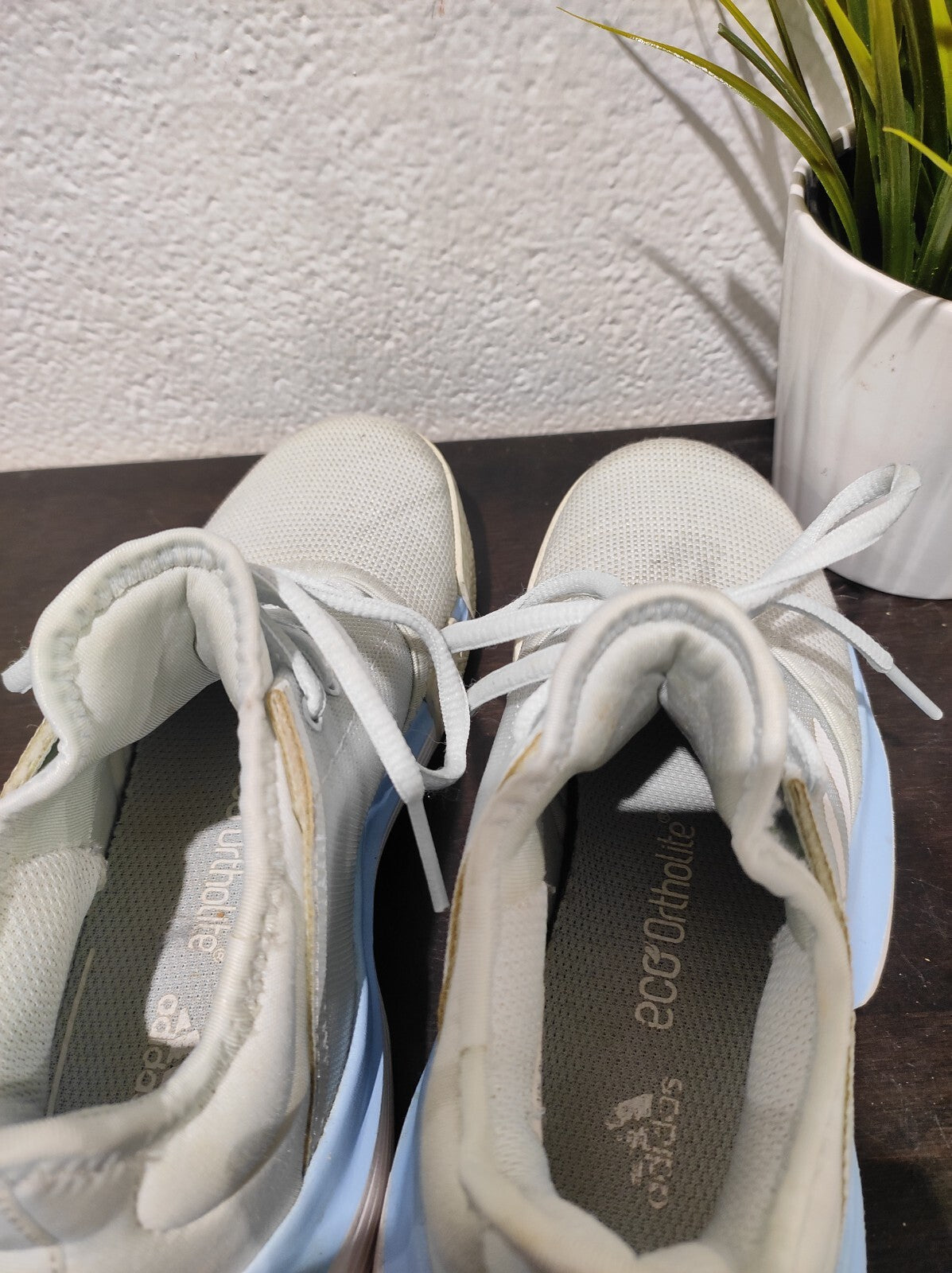 Adidas Court Jam Shoes Youth 2 Tennis Sneakers Lace Up Baby Blue