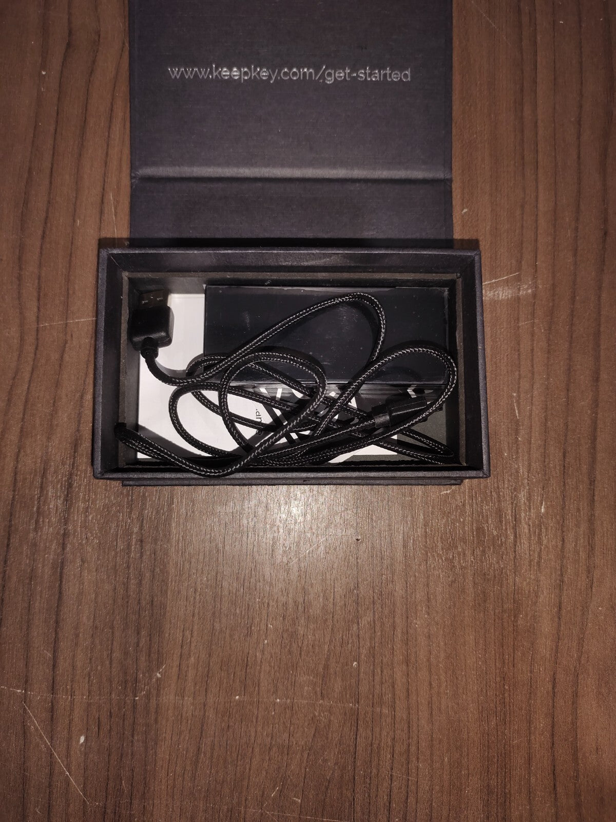 KeepKey, portefeuille matériel sécurisé noir multi-cryptomonnaies pour Bitcoin BTC et altcoins