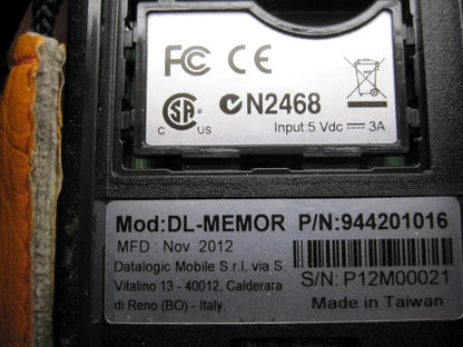 Datalogic Memor DL-MEMOR 944201016 PDA Scanner Tested