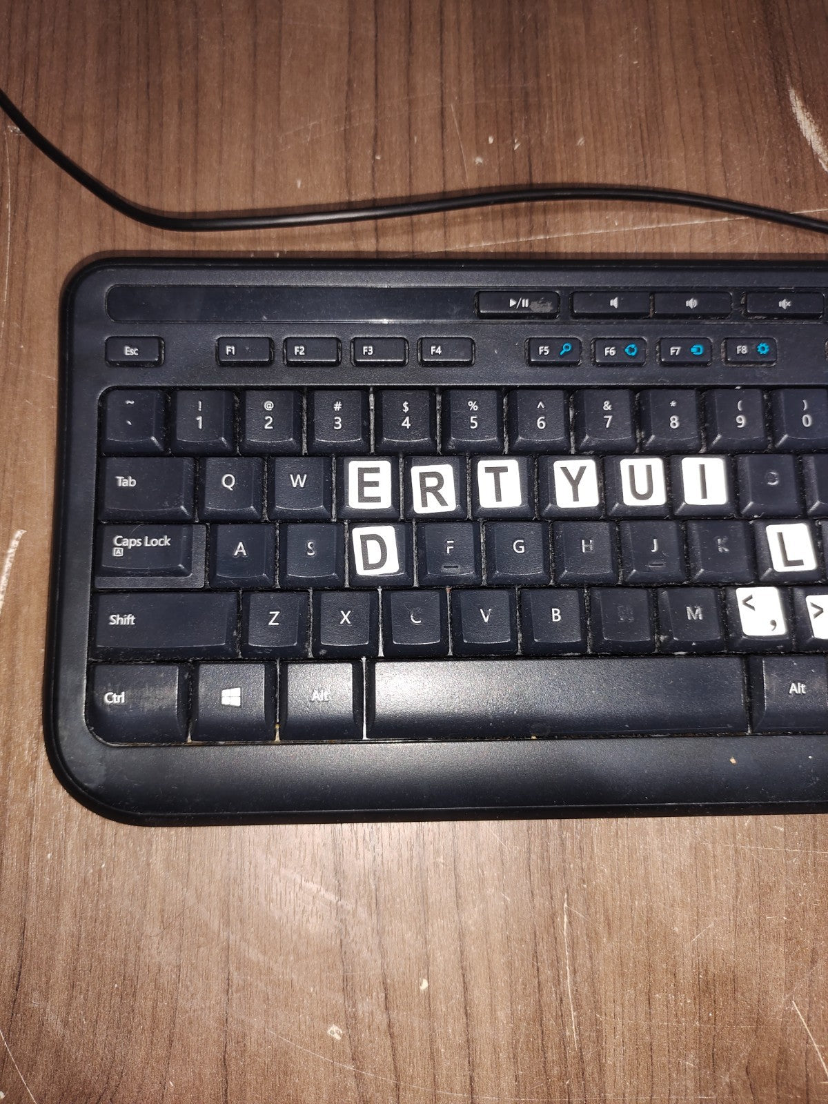 Microsoft Wired 600 Keyboard - Model - 1576
