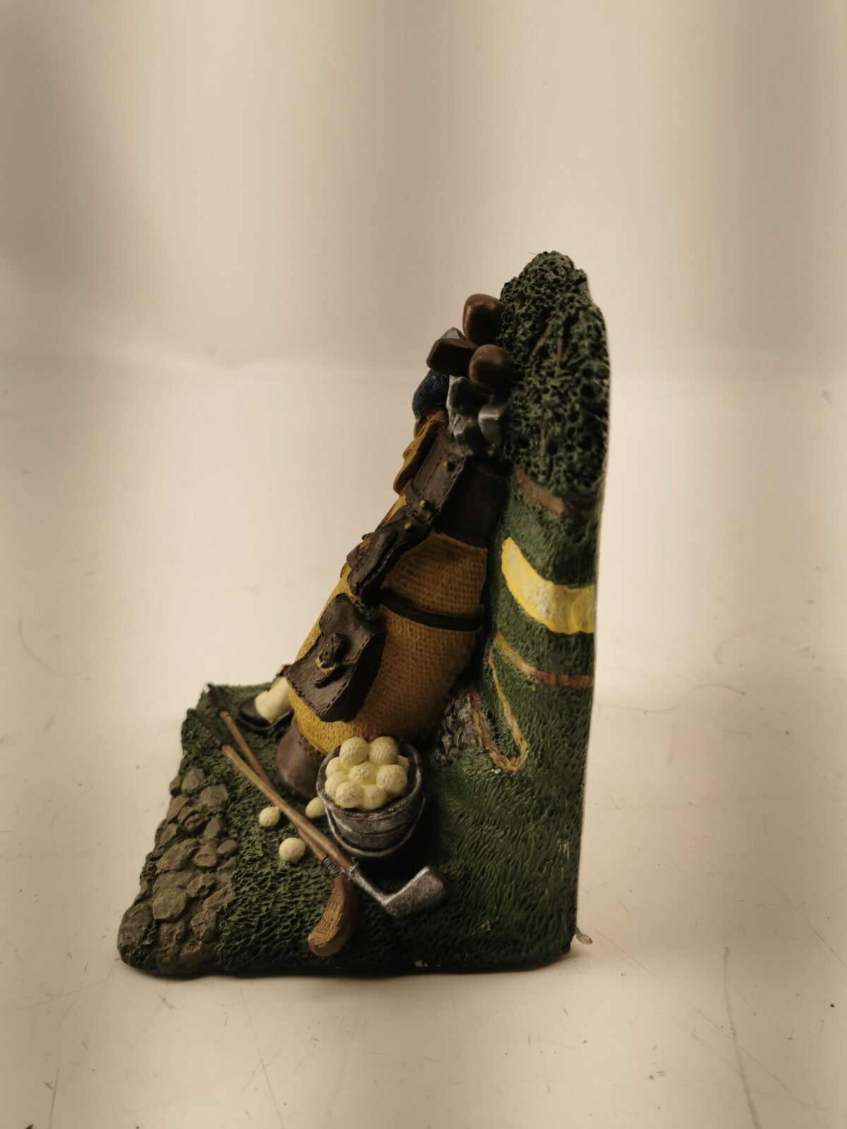 Figi Graphics Golf Bag, Golf Clubs, Golf Shoes, Golf Course 90s Vintage Bookends