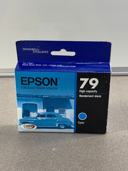 Epson T079420 (79) Cyan High Capacity Printer Ink Toner Cartridge