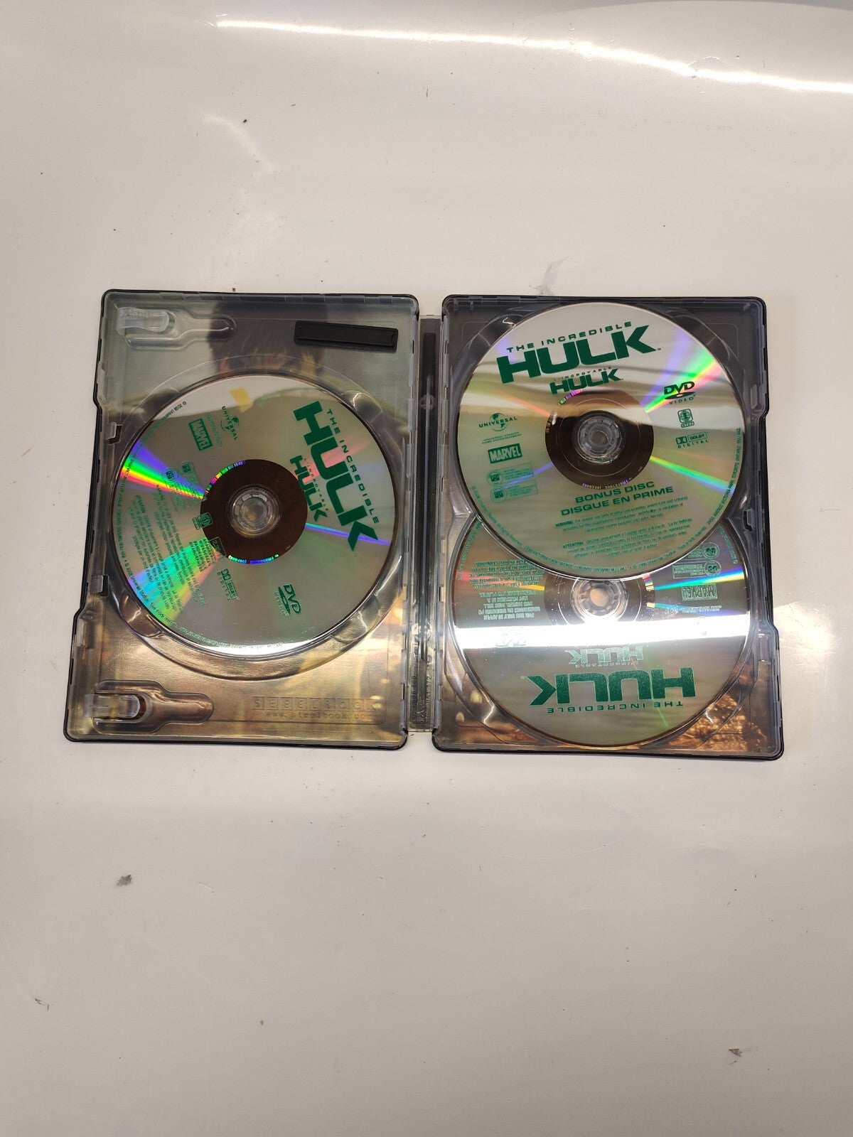 The Incredible Hulk (2008) - DVD SteelBook Combo Pack