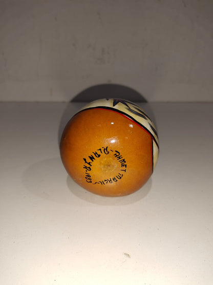 Vintage Wood Hand Painted Rattle Toy